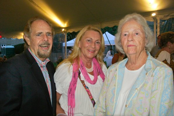  Rachel Kelly and Marsha Terry  at the Sacred Hearts of Jesus and Mary Parish Tent Party on Saturday night. DANA SHAW