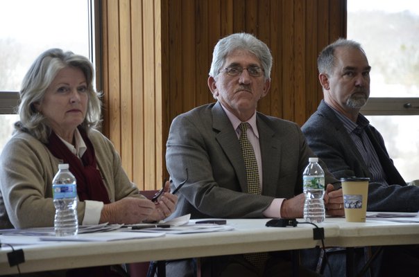 East Hampton Town Democrats have chosen Supervisor Larry Cantwell and Council members Sylvia Overby and Peter Van Scoyoc to run for reelection. FILE PHOTO