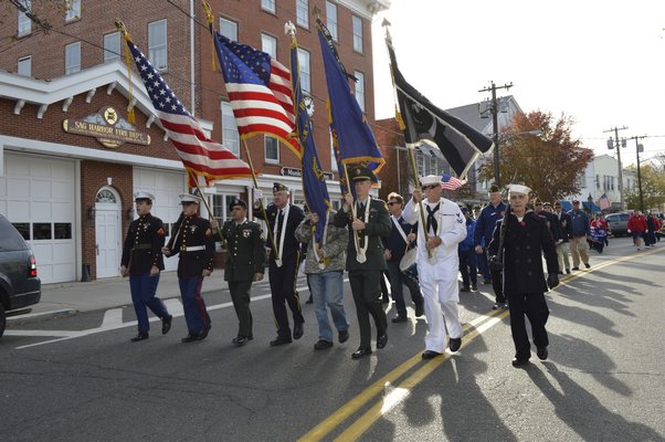 The annual Sag Harbor Village Veterans Day Parade