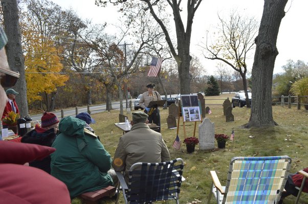  celebrated Veterans Day by commemorating the 200 year anniversary of the death of John Payne Sr.