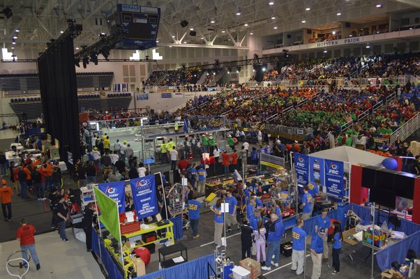 The Pierson High School Robotics team overcame an early upheaval in their strategy to make 