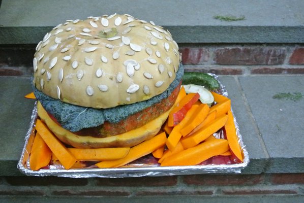 Burger and Fries.