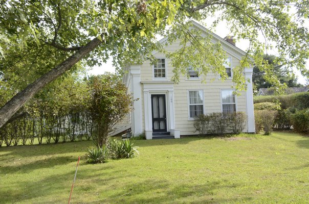 A Bridgehampton home built in the 19th century and owned by Captain Alanson Topping is being considered as an historic landmark by the Southampton Town Board. GREG WEHNER