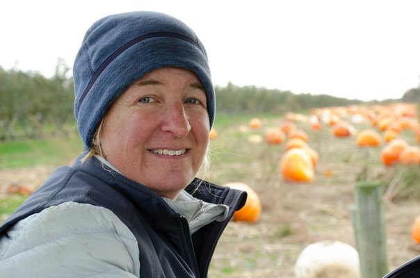 Jennifer Halsey Dupree's family has been farming land located on Mecox Bay for nearly 13 generations. GREG WEHNER