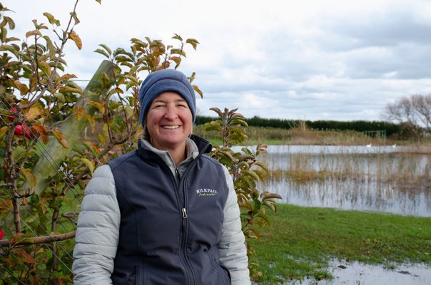 Jennifer Halsey Dupree's family has been farming land located on Mecox Bay for nearly 13 generations. GREG WEHNER