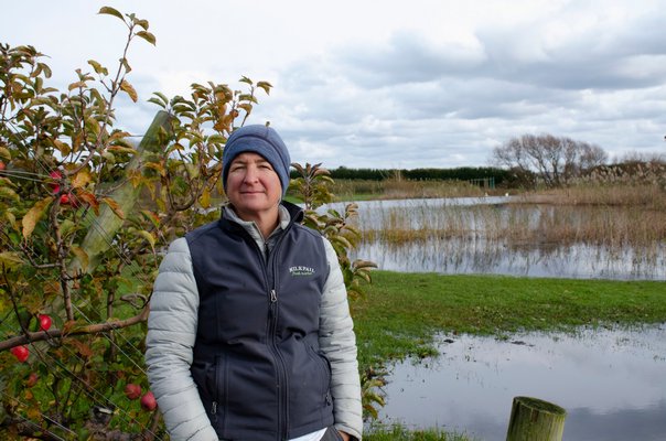 Jennifer Halsey Dupree's family has been farming land located on Mecox Bay for nearly 13 generations. GREG WEHNER