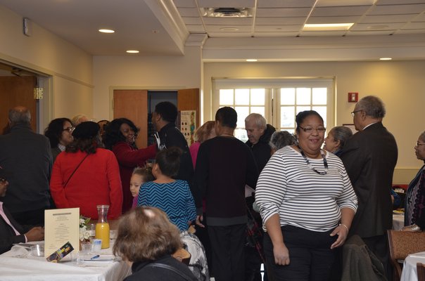 Southampton residents attended a breakfast at the Rogers Memorial Library in Southampton Village in memory of Martin Luther King on Monday morning.