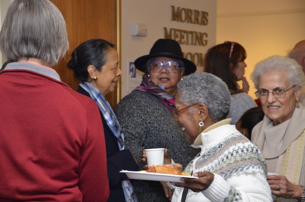 Southampton residents attended a breakfast at the Rogers Memorial Library in Southampton Village in memory of Martin Luther King on Monday morning.