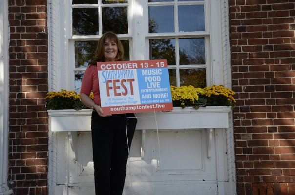 Julie Fitzgerald has worked worked with the SouthamptonFest committee to put together the popular festival. GREG WEHNER