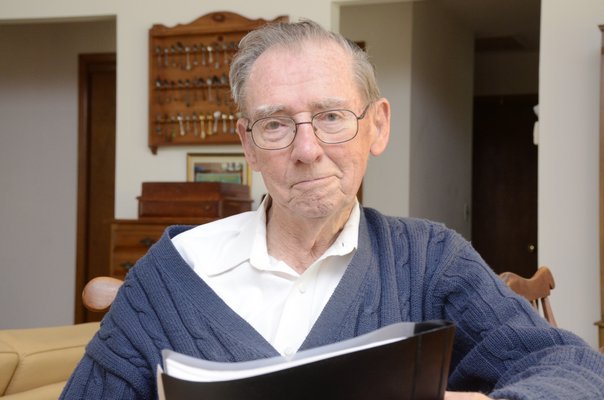 Terrence Magee was the pilot of a Boeing B-17 Bomber during World War II. GREG WEHNER