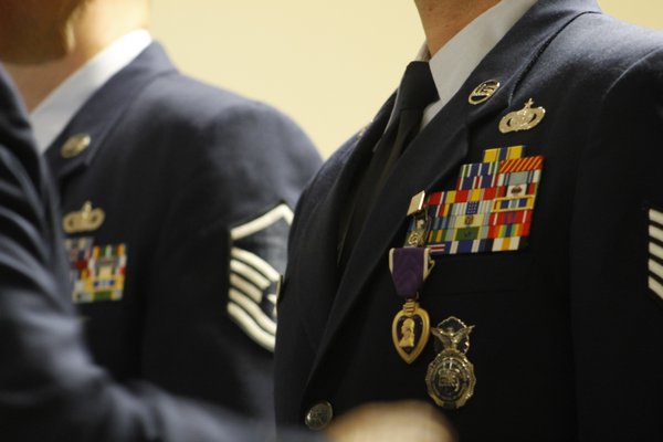 Air National Guard members Master Sergeant Christian Cote