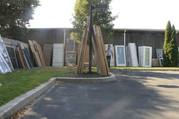 Speonk Lumber on Montauk Highway in Speonk will hold a charity sidewalk sale on Thursday featuring windows