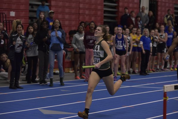 ESM's Aleks Cusumano in the long jump. RICCI PARADISO