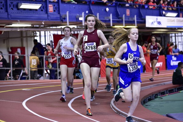 Southampton's Annie Connolly-Sporing at the Hispanic Games. RICCI PARADISO