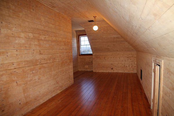 The inside of the recently-renovated Amagansett Life-Saving Station. KYRIL BROMLEY