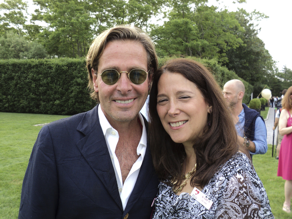 Jeff Pfeifle and Karen Pearl at God's Love We Deliver.