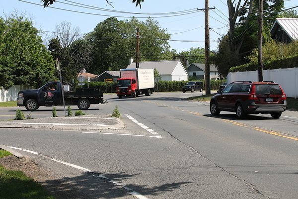 A traffic circle is planned for the intersection of Route 114 with Buell Lane and Toilsome Lane in the village. KYRIL BROMLEY