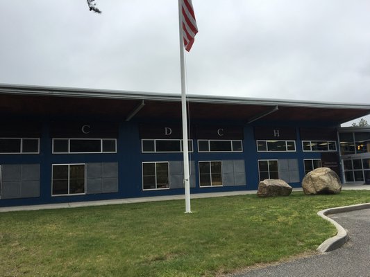 Southampton Hospital officials are exploring the Child Development Center of the Hamptons in Wainscott for a possible East Hampton ER facility. LAURA WEIR