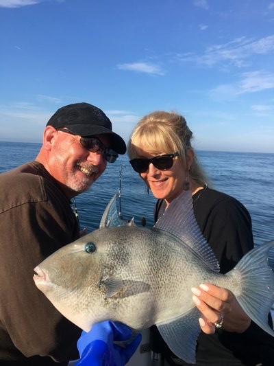  Margaret and Michael Clerkin decked a limit of big fluke aboard the Montauk charter boat Venture over the weekend
