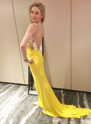 Dakota Kalbacher at a Miss NY orientation. PHOTO COURTESY OF DAKOTA KALBACHER