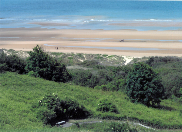 The beach at Normandy.  PHOTO COURTESY OF CHET YASTRZEMSKI