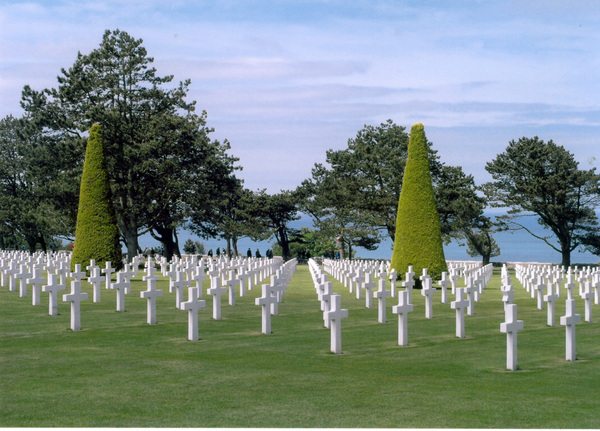 The cemetery at Normandy. PHOTO COURTESY OF CHET YASTRZEMSKI