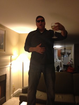 Kerri and Dean on their wedding day in February of 2010.