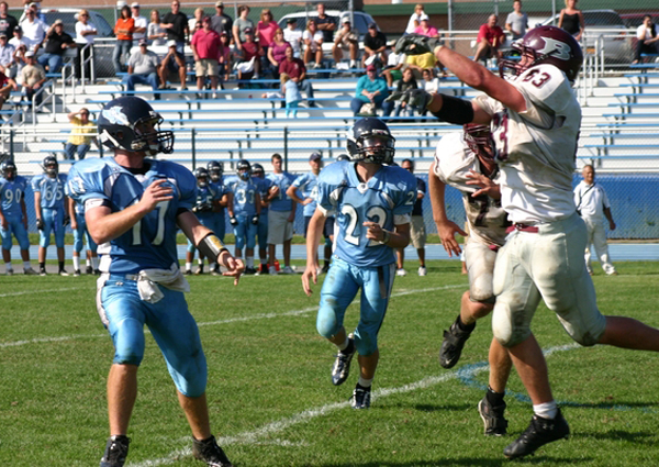 Kevin Mott (#63) made the game-winning defensive play on Sunday