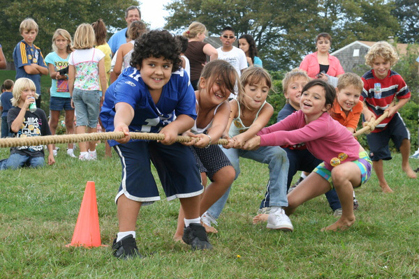 Tug-of-war was one of many attractions at the annual Field Day held at Third House on Sunday. The event was sponsored by the Concerned Citizens of Montauk and Montauk Youth. 