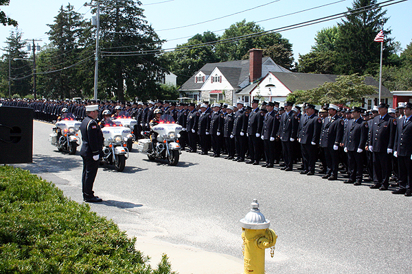 The family of veteran firefighter Paul Warhola