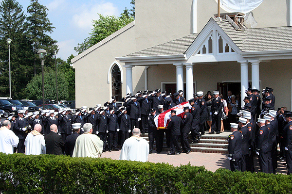 Mr. Warhola's funeral was held Wednesday at St. John the Evangelist Roman Catholic Church in Center Moriches. 