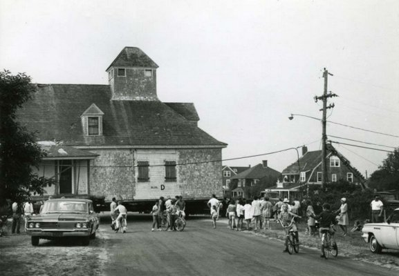 The life-saving station at the intersection of Atlantic Avenue and Bluff Road in 1966. COURTESY OF GLORIA HOFFMAN