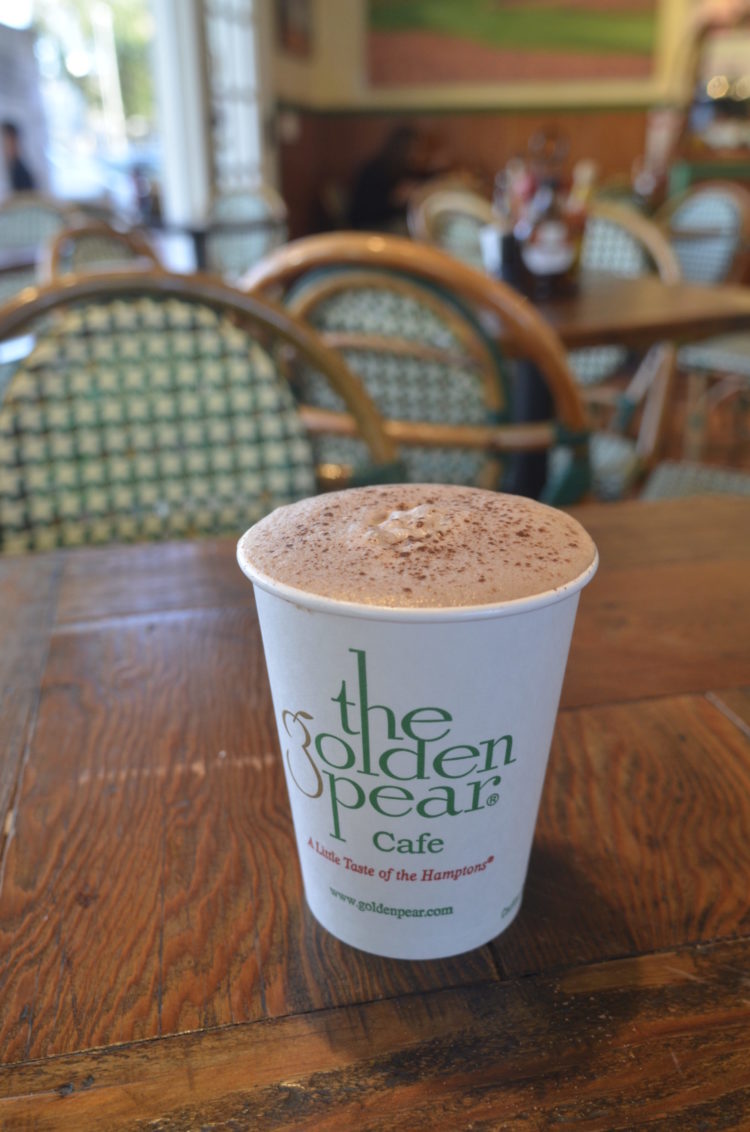 Hot chocolate at Golden Pear. KIM COVELL