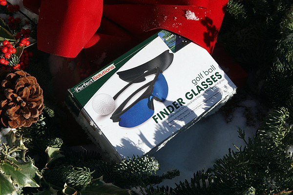 Ball-finder glasses.