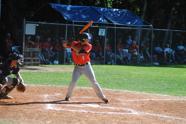 Eddie Haus of the Shelter Island Bucks and St. Mary's College (California) was named the MVP of the Hamptons Collegiate Baseball League. BRETT MAUSER