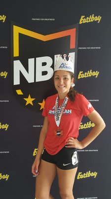 500-meter racewalk to become All-American at New Balance Outdoor Nationals this past weekend in Greensboro