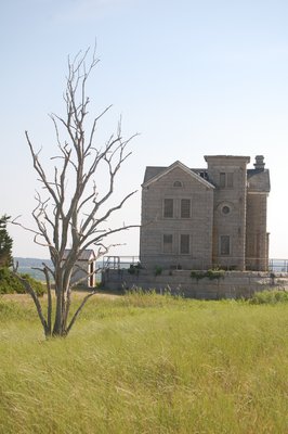 The Cedar Island Lighthouse in Northwest Harbor JON WINKLER