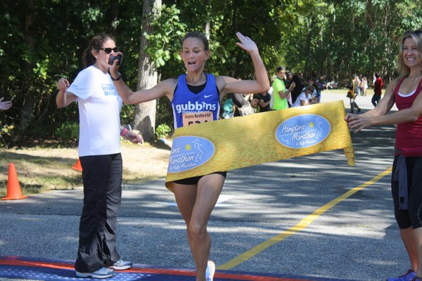 Oz Pearlman won the Hamptons Marathon for the third time