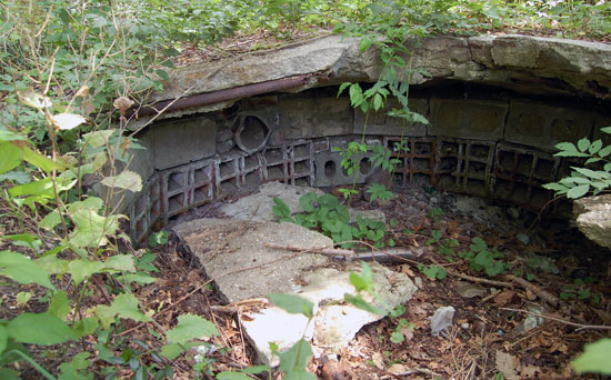 The cistern.