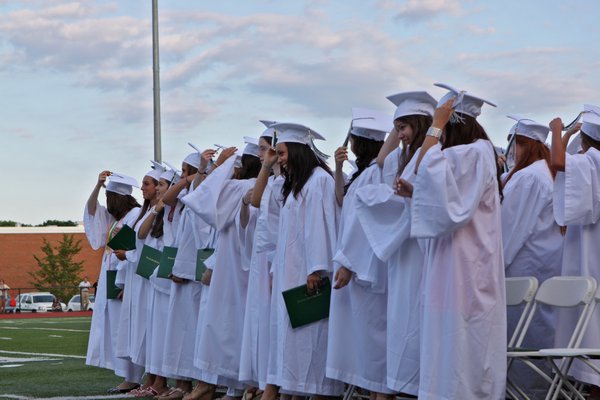 The Westhampton Beach High School Class of 2014 graduation ceremony was held on Friday