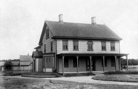 A historic picture of First House. PHOTO PROVIDED BY DICK GARDNER