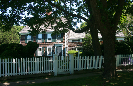 A current picture of the Miss Mary Post House on Quogue Street. JESSICA DINAPOLI