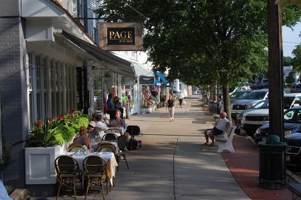  Sag Harbor Village is able to have outdoor seating