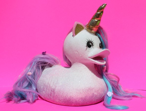 Unicorn Duck: Winner of Decorating Contest: submitted by Landis Refining 