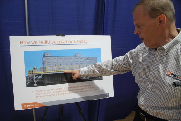PSEG explained its process for evaluating sites for a new substation in Montauk on Tuesday.