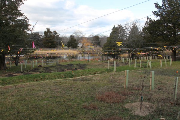 The site of the Pussy's Pond Restoration Project