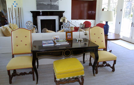 The living room