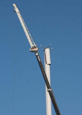 The Springs Fire District mounted antennas for its emergency communications on the cellular tower at its Fort Pond Boulevard property