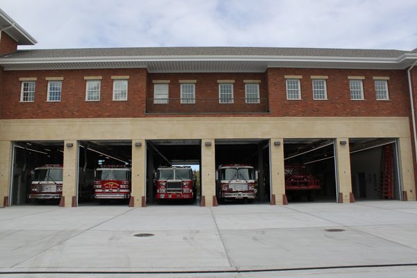  at the new firehouse. BY NEIL SALVAGGIO