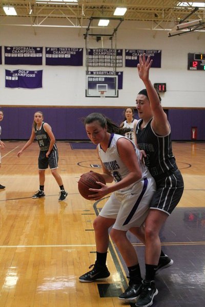 The Hampton Bays girls basketball team beat Westhampton Beach at home in the Class A playoffs on Saturday